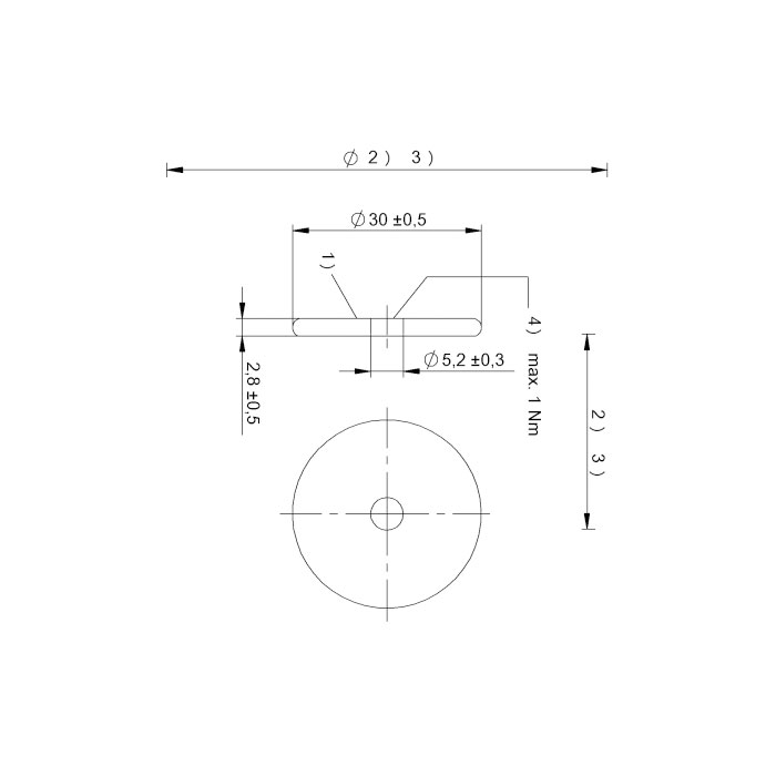 RFID、可讀寫數據載體、FIS045