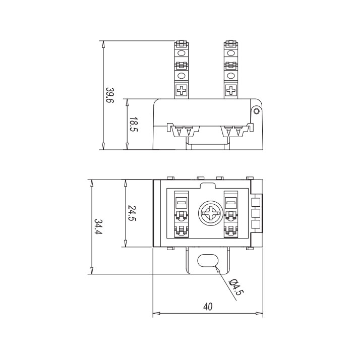 AS-i分線器、絕緣層刺破連接技術/直插式端子、912949